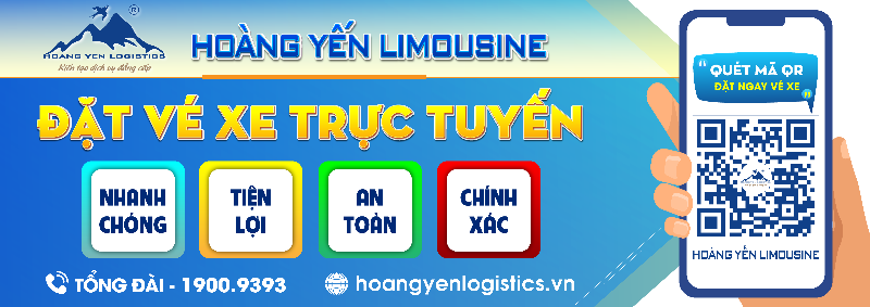 Giao diện đặt vé xe Hoàng Công trực tuyến nhanh chóng và tiện lợi